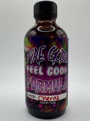 🍒🔥 Fire Godz – Feel Good Formula Canna Syrup - Cherry