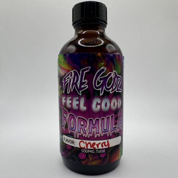 🍒🔥 Fire Godz – Feel Good Formula Canna Syrup - Cherry
