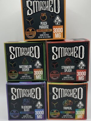 3000mg Smashed Liquid Diamond Gummies